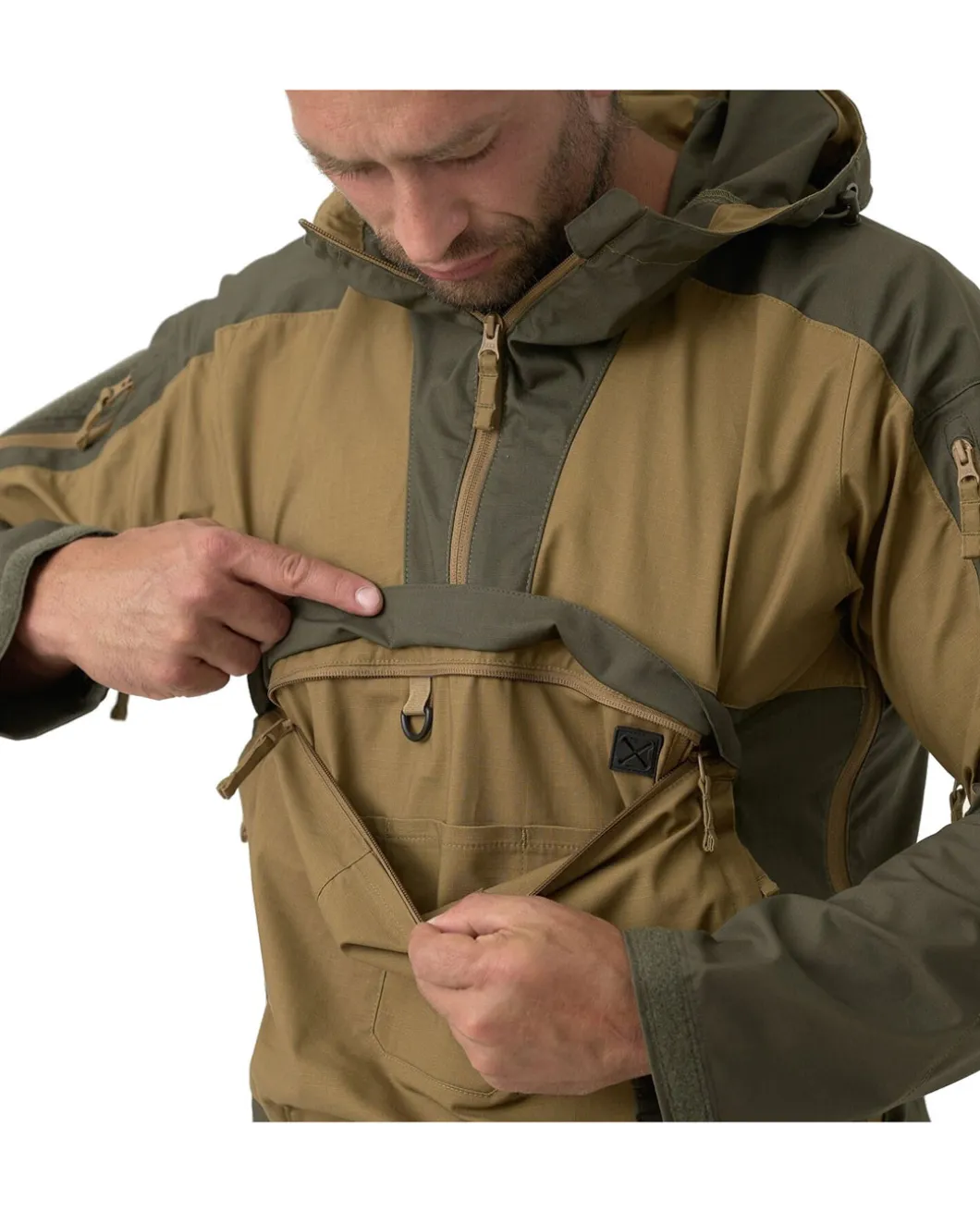 Tracer Anorak Jacket Black Schwarz