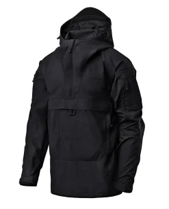 Tracer Anorak Jacket Black Schwarz