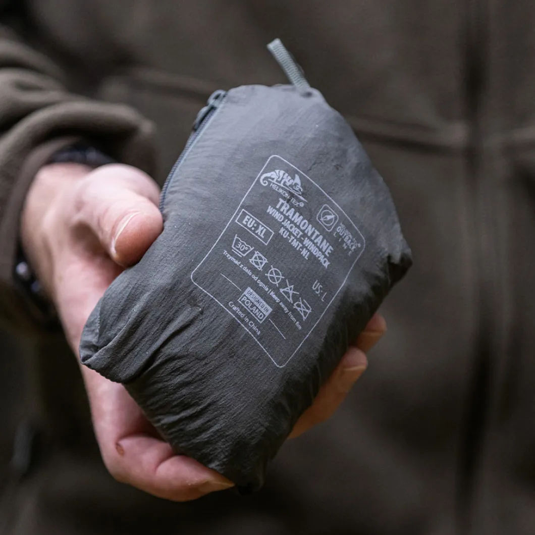 Tramontane Wind Jacket WindPack Nylon Black Schwarz