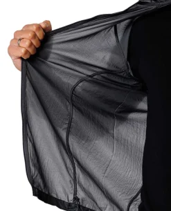Tramontane Wind Jacket WindPack Nylon Black Schwarz