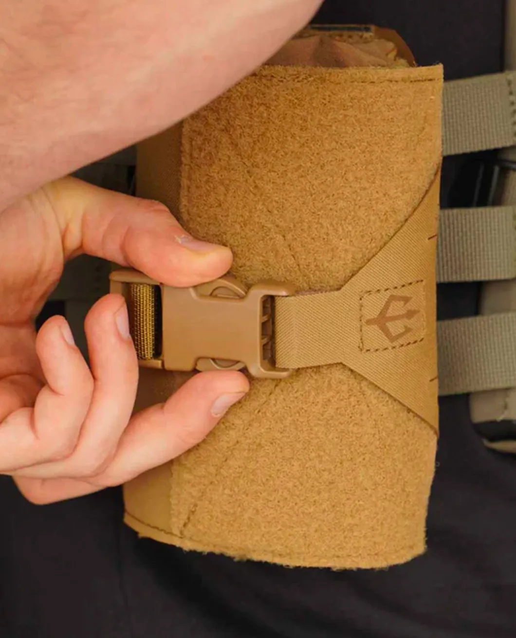 Trauma Burrito Außenteil Range Belt Mount Ranger Green