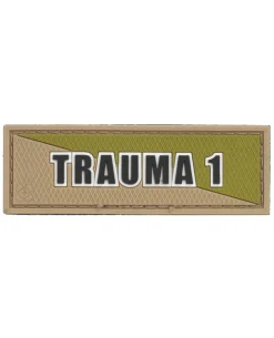 Trauma 1 Tan Green Patch
