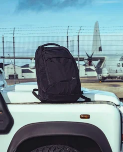 Traveler Backpack Black Schwarz