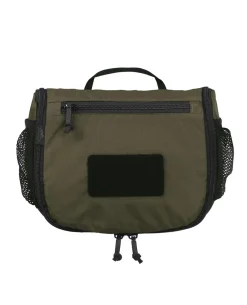 Travel Toiletry Bag Olive Green / Black