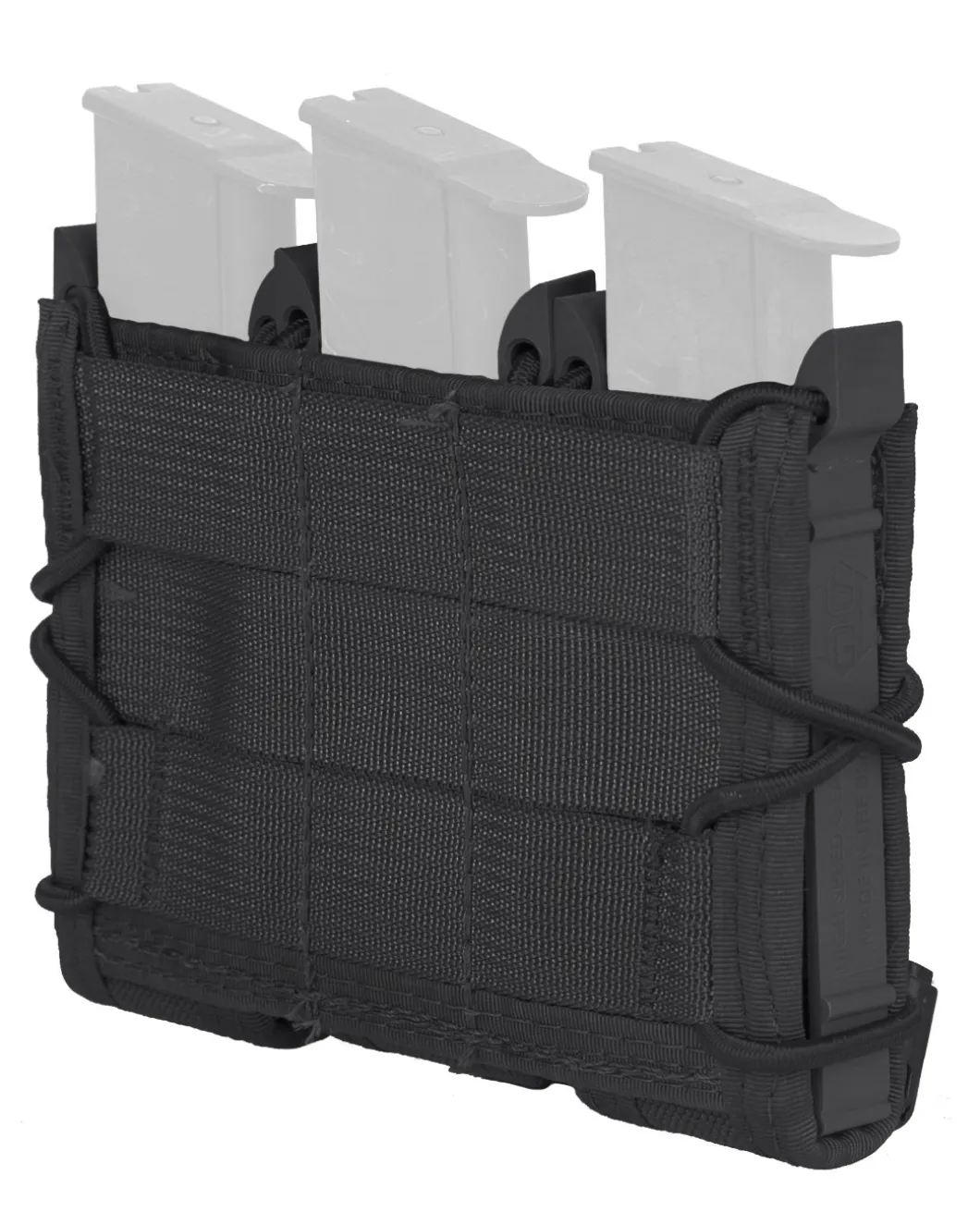 Triple Pistol TACO Molle Black Schwarz