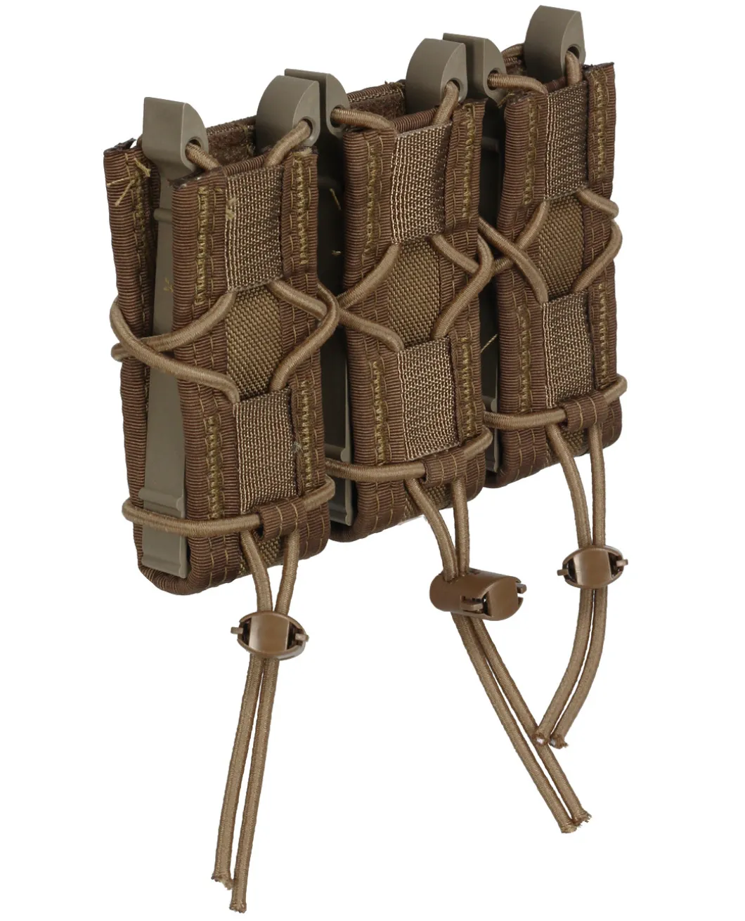Triple Pistol TACO Molle Coyote Braun