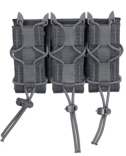 Triple Pistol TACO Molle Wolf Gray
