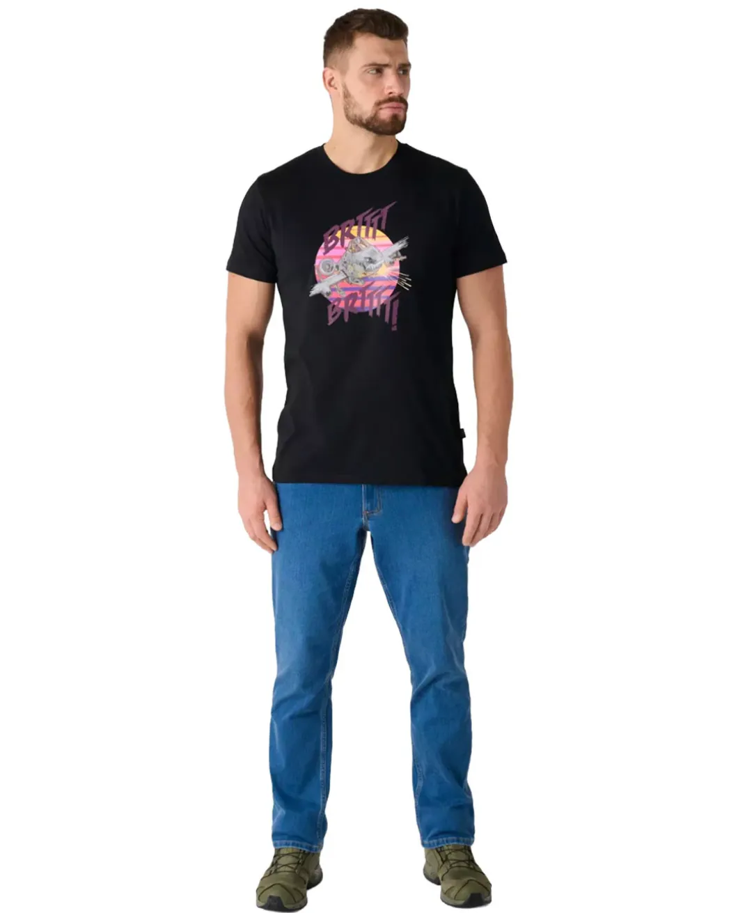 T-shirt (A10 Warthog) Black Schwarz