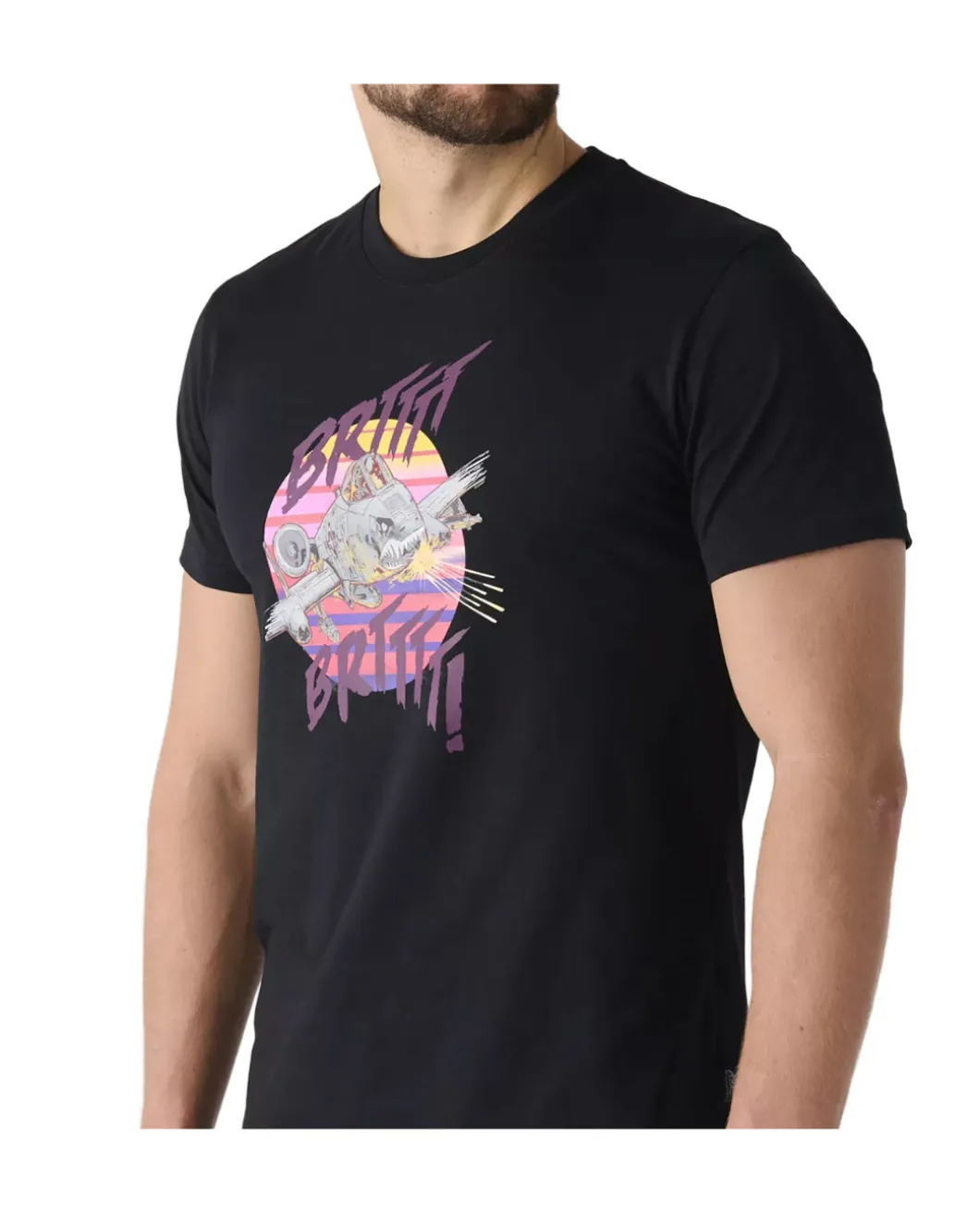 T-shirt (A10 Warthog) Black Schwarz