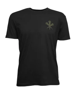T-Shirt Black Logo Nails Ranger Green
