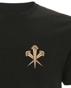 T-Shirt Logo Nails FDE Black Schwarz