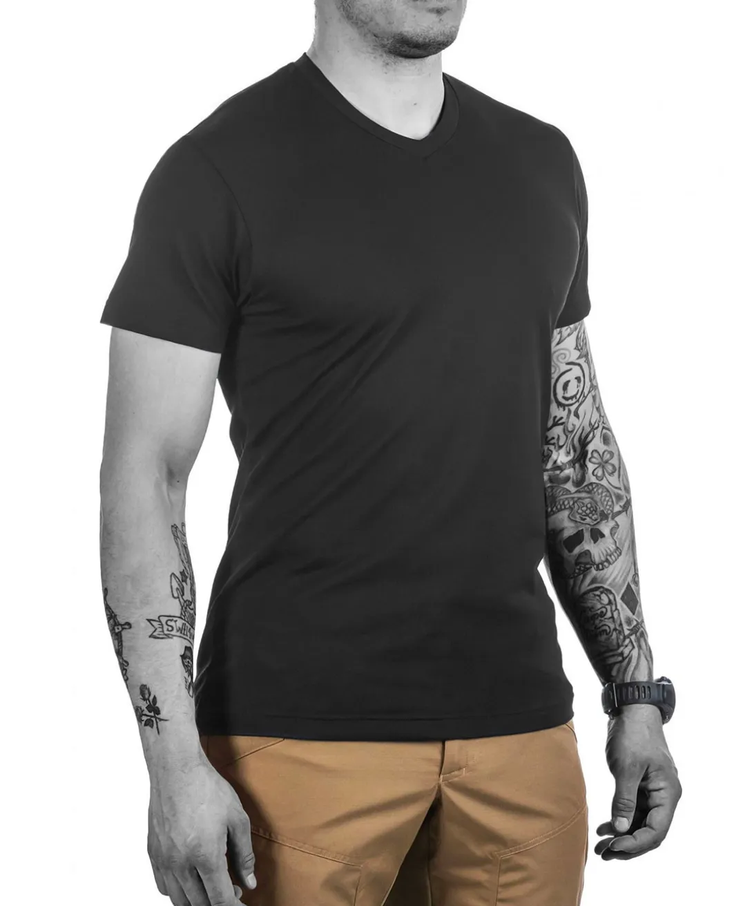 T-Shirt Urban Black Schwarz