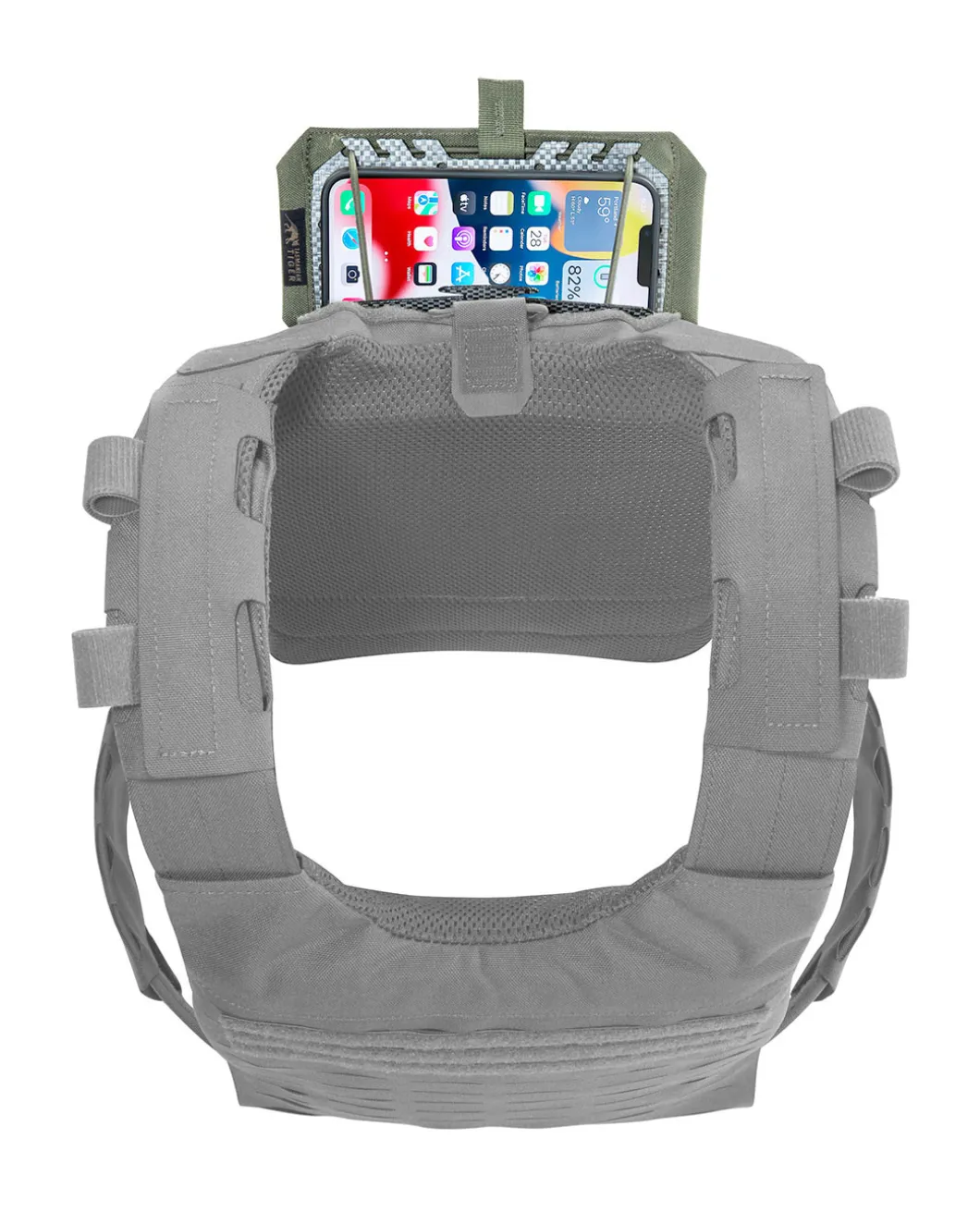 TT Foldable Phone Plate Coyote Braun