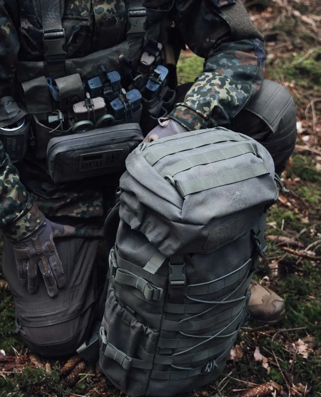 TT Mil OPS Pack 30 IRR Steingrau Oliv