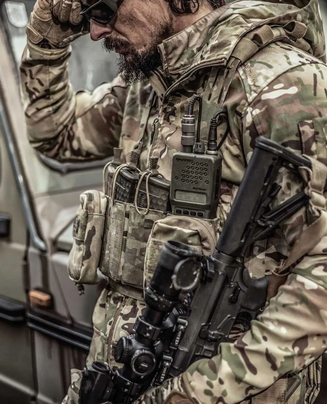 TT Modular Chest Rig 4xM4 Coyote Braun
