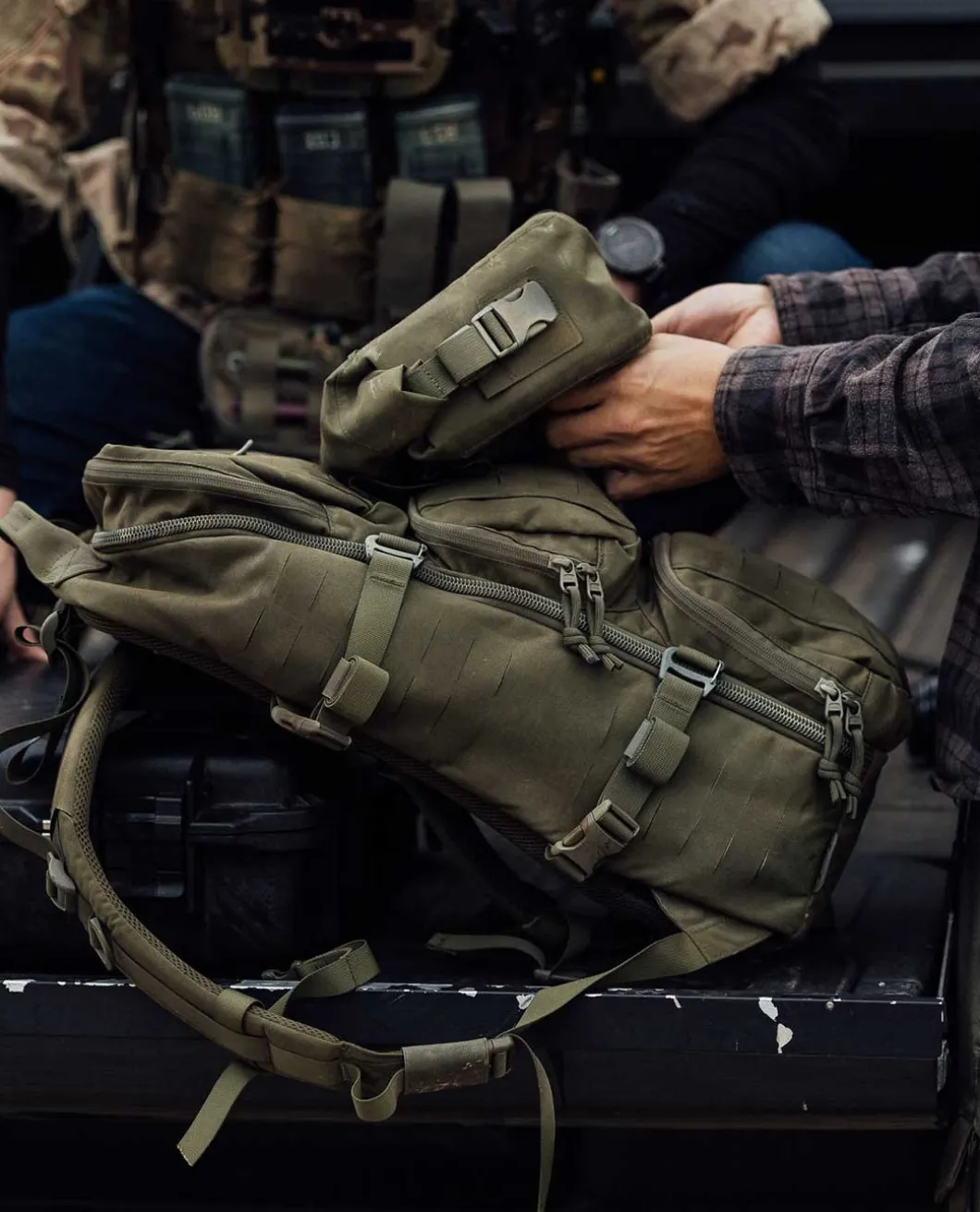 TT Modular Combat Pack 24 SL Coyote Braun