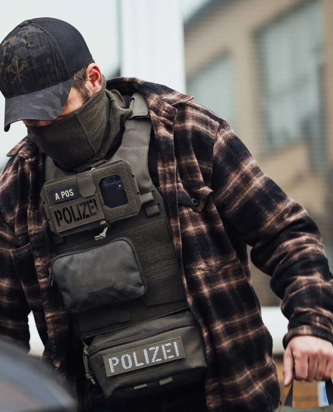 TT Plate Carrier Pouch VL Black Schwarz