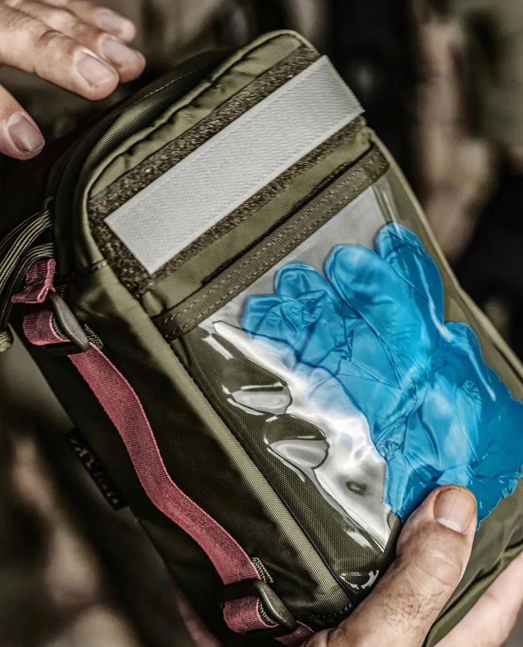 TT Rescue Pouch Steingrau Oliv