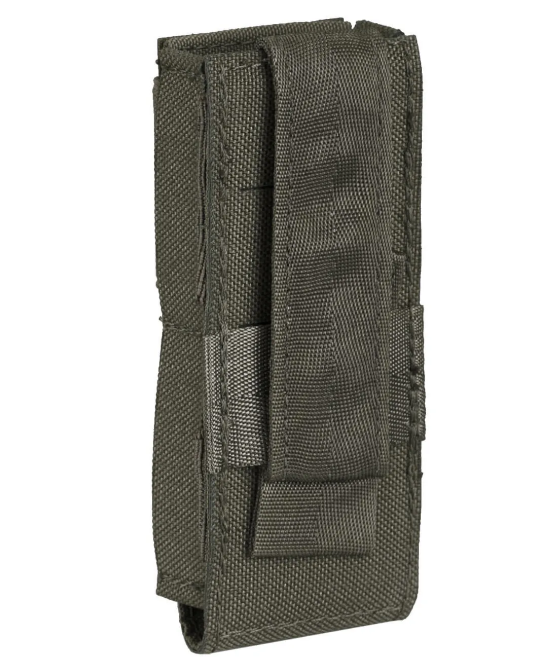TT SGL PI Mag Pouch MCL L IRR Steingrau Oliv