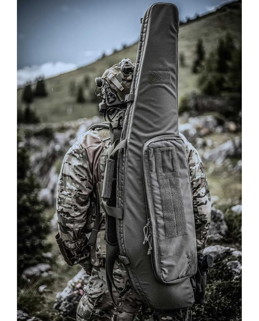 TT SGL Rifle Bag IRR Steingrau Oliv