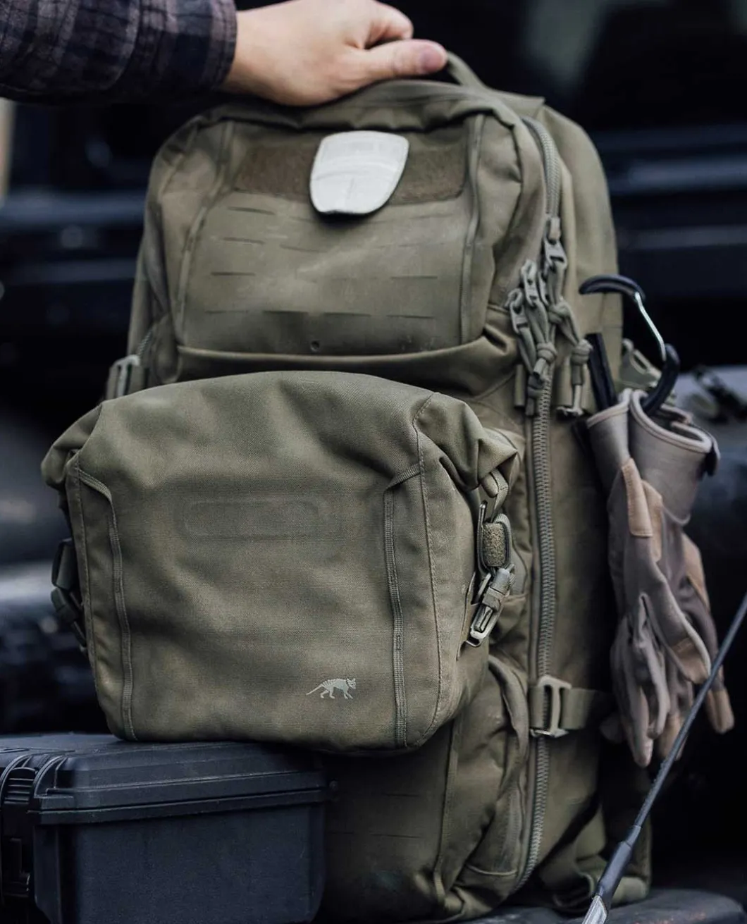 TT Tac Pouch 1 WP Black Schwarz