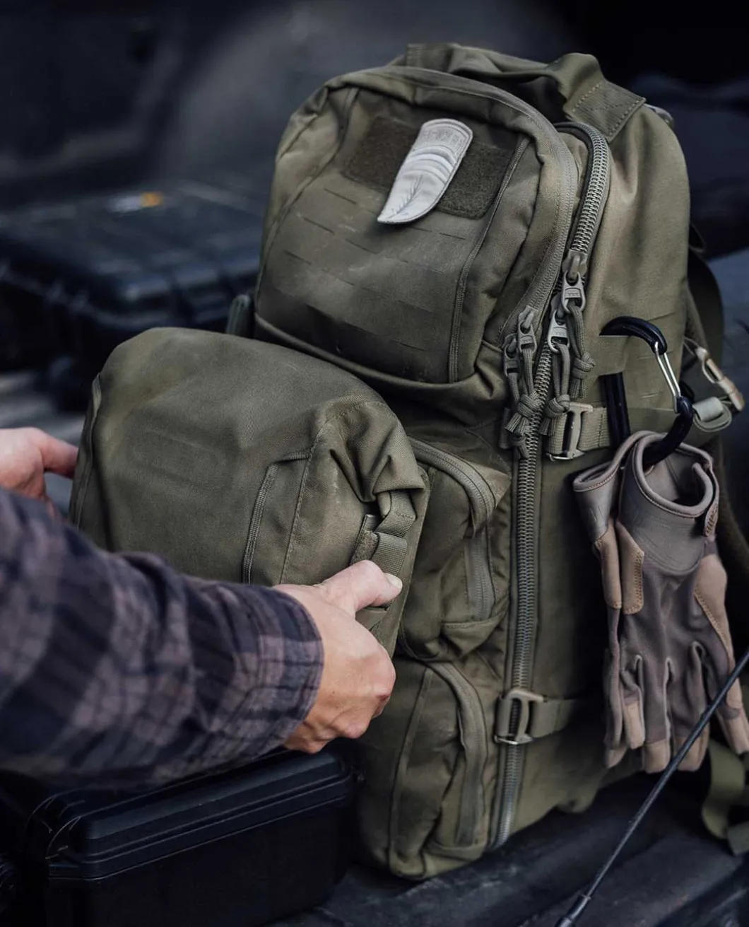 TT Tac Pouch 1 WP Oliv