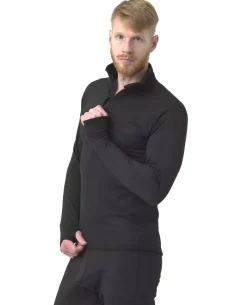 Underwear Top US LVL 2 Black Schwarz