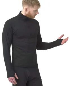 Underwear Top US LVL 2 Black Schwarz
