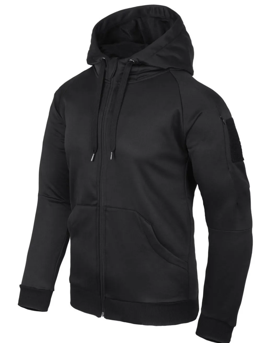 Urban Tactical Hoodie FullZip Black Schwarz