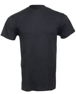 Utili-T Short Sleeve 3 Pack Black Schwarz