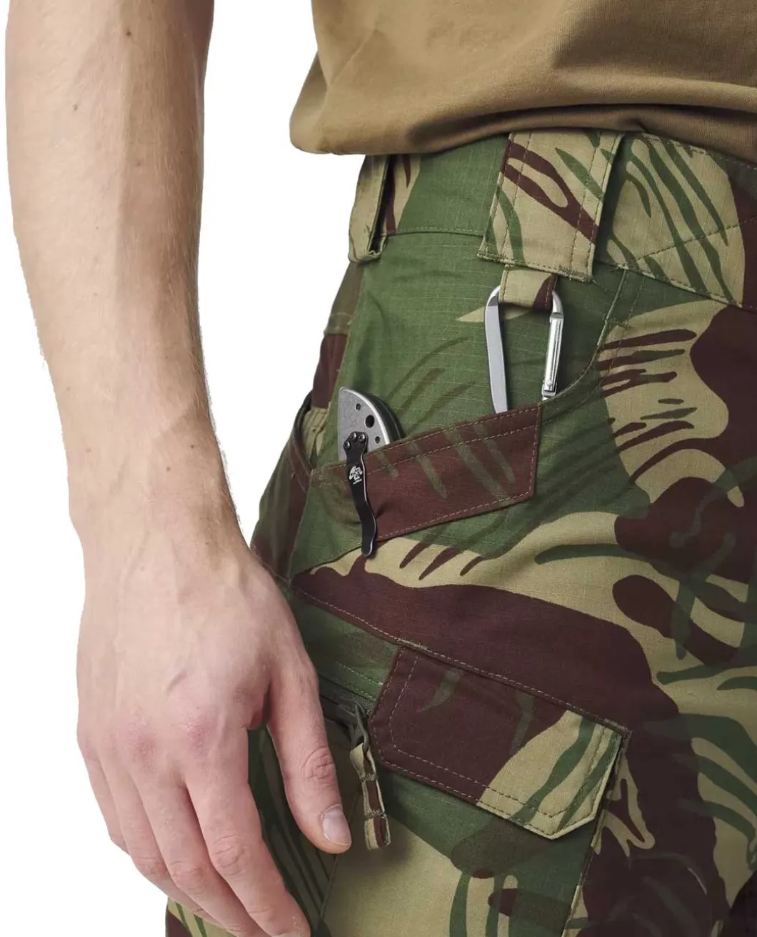 UTP PolyCotton Stretch Ripstop Taiga Green