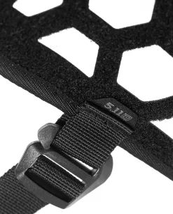VR Hexgrid Headrest Black Schwarz