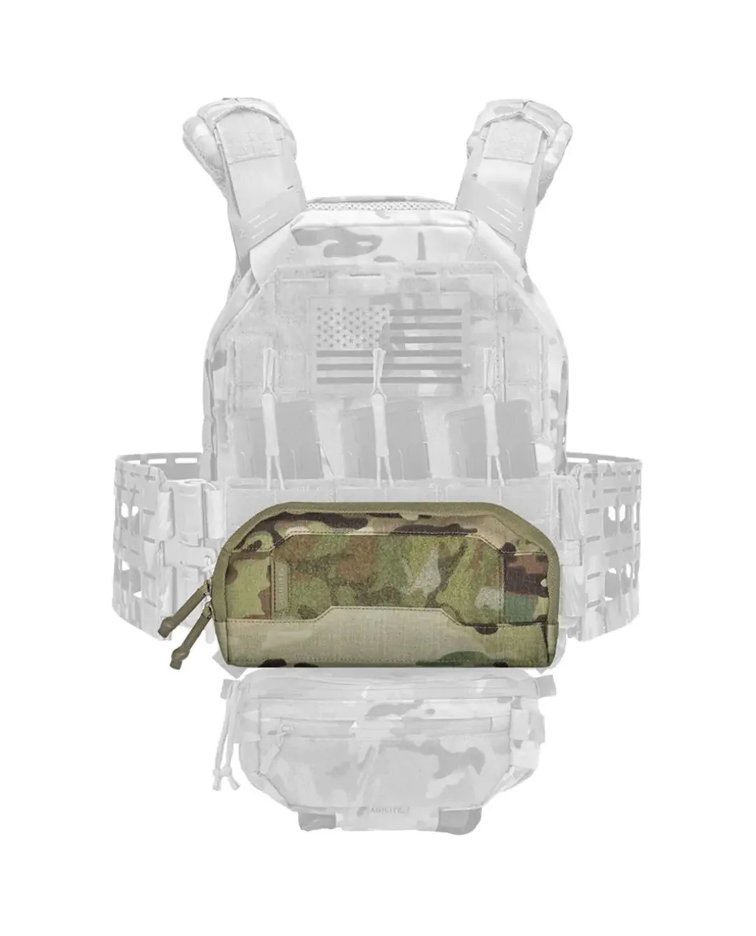 Wide Admin Pouch Multicam