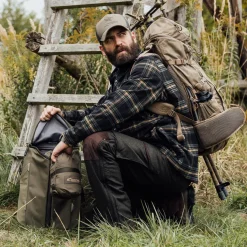 Winter Warden Shirt Slate Moorland Plaid