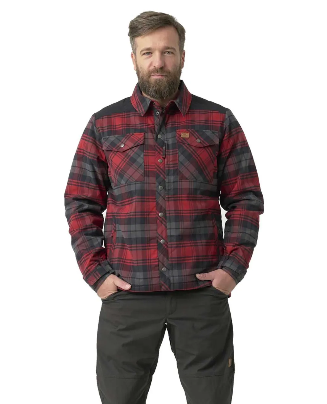 Winter Warden Shirt Slate Moorland Plaid