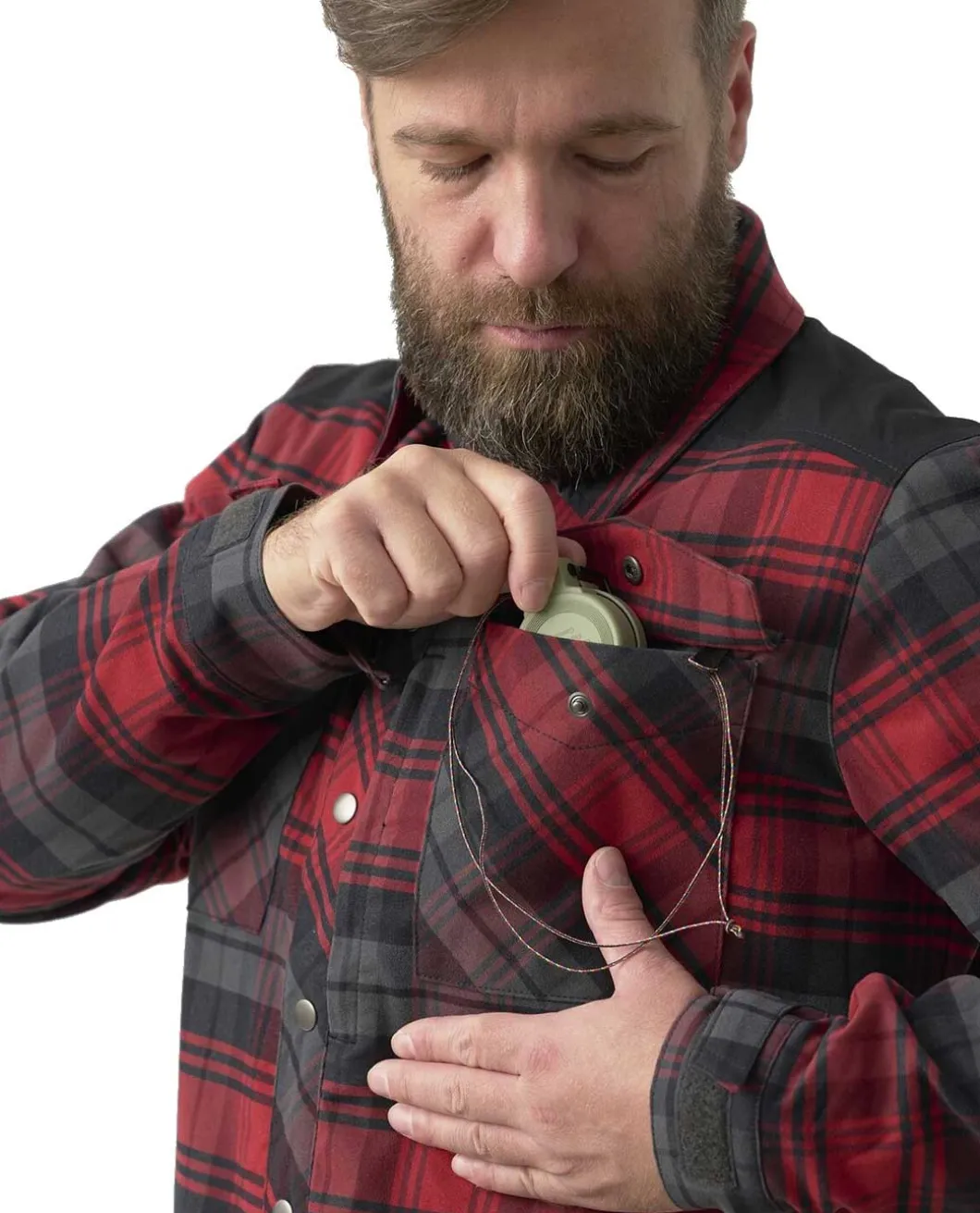 Winter Warden Shirt Slate Moorland Plaid