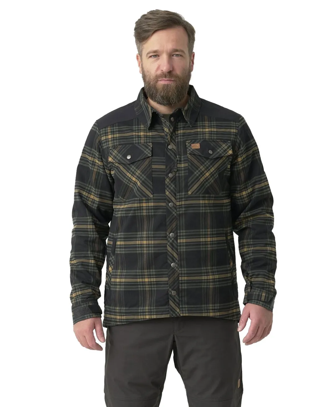 Winter Warden Shirt Slate Moorland Plaid