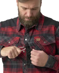 Winter Warden Shirt Slate Moorland Plaid
