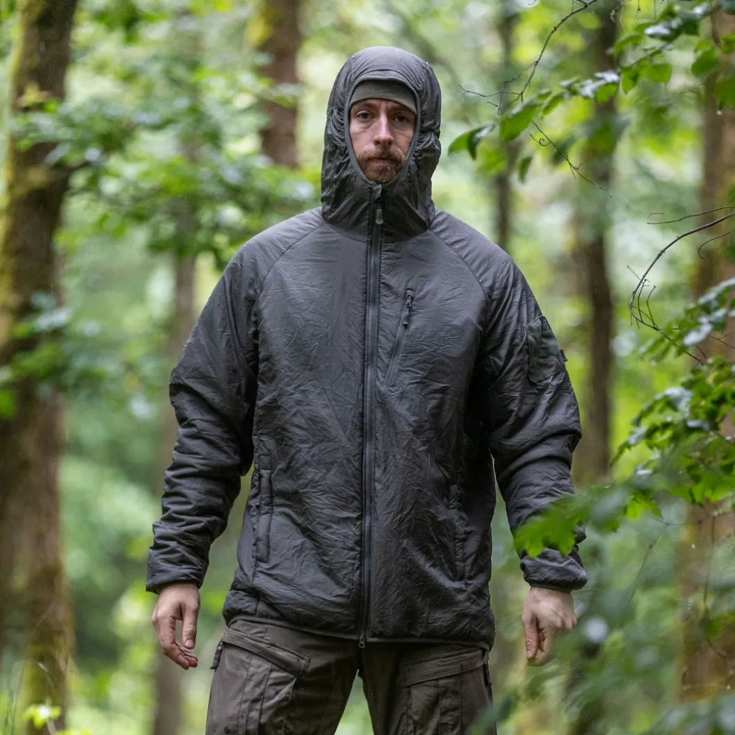 Wolfhound Hoodie Jacket Climashield Shadow Grey