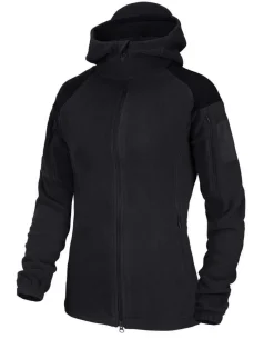 Women's CUMULUS Jacket Heavy Fleece Black Schwarz