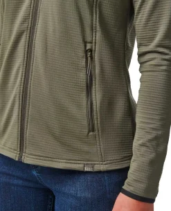 Women's Stratos Full Zip Black Schwarz