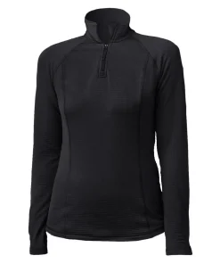Women's Stratos 1/4 Zip Black Schwarz