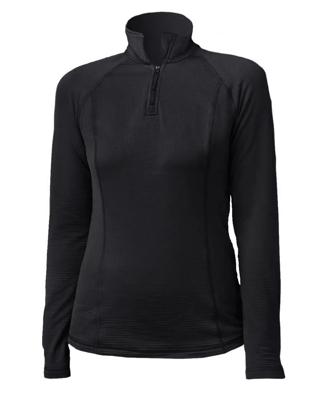 Women's Stratos 1/4 Zip Black Schwarz