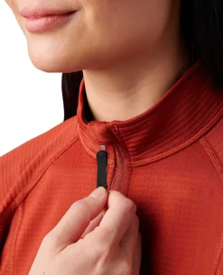 Women's Stratos 1/4 Zip Black Schwarz
