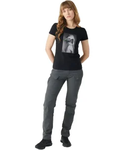 Women's T-shirt (NVG Girl) Black Schwarz