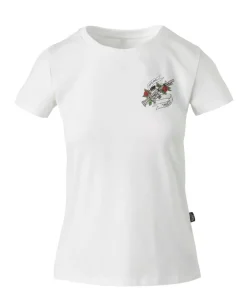Women's T-Shirt Slim (Come and take it) White