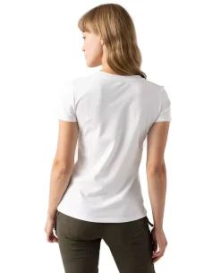 Women's T-Shirt Slim (Come and take it) White