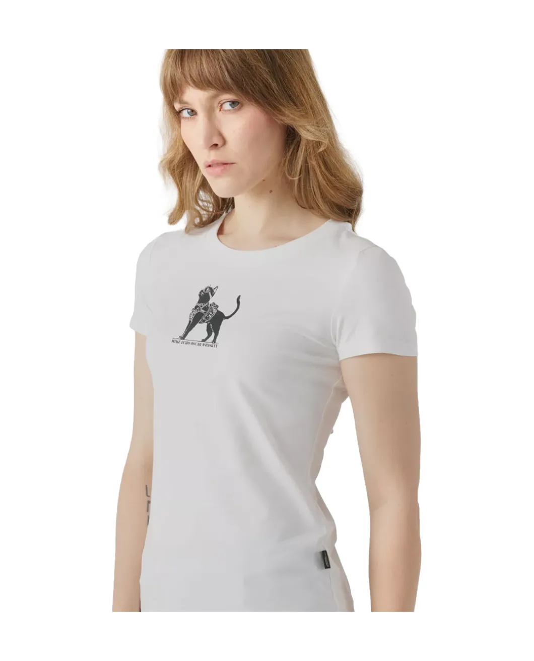 Women's T-shirt (TactiCat) White
