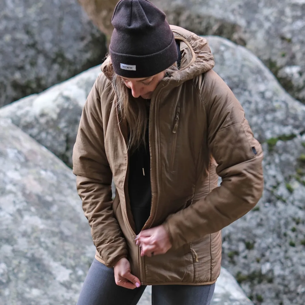 WOMEN'S WOLFHOUND Hoodie Jacket Coyote