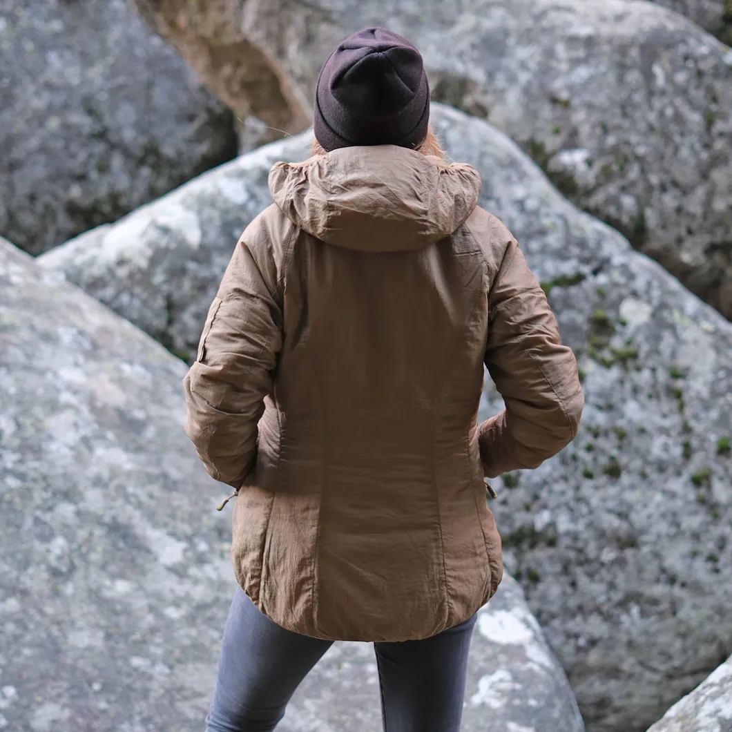 WOMEN'S WOLFHOUND Hoodie Jacket Coyote